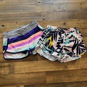 Cute girls size 8 shorts- Athleta and Old Navy